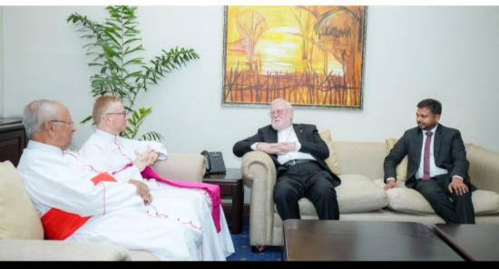 Vatican’s Top Diplomat Touches Down in Sri Lanka